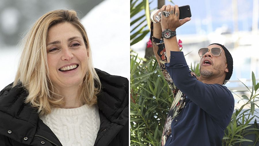 Julie Gayet y Joey starr