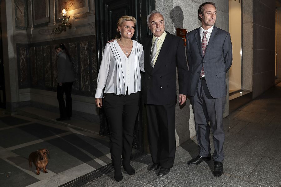 Carlos Zurita, María Zurita y Alfonso Zurita
