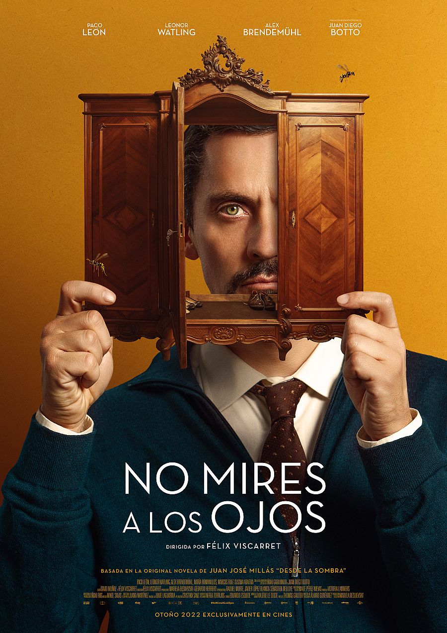 Cartel 'No mires a los ojos'