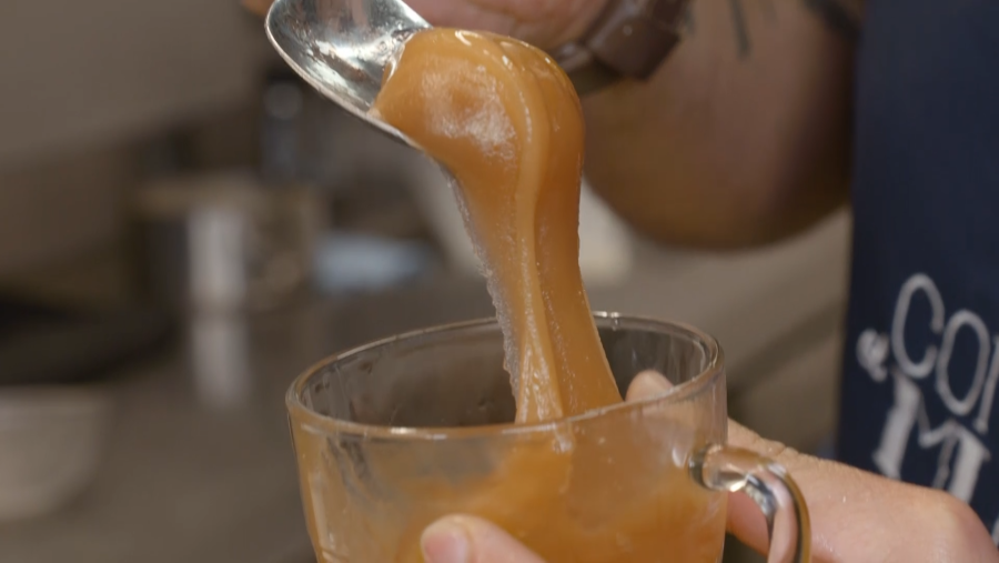 Vino reducido con miel