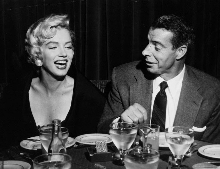 Marilyn Monroe y Joe DiMaggio