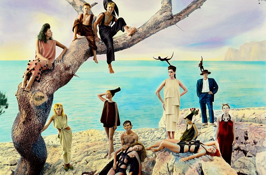 Fotografia realizada por la artista Ouka Leele sobre la obra de Sybill