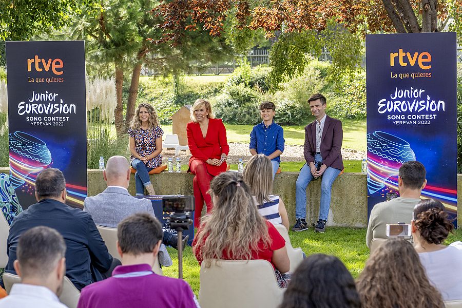  Rueda de prensa de Eurovisión Junior 2022