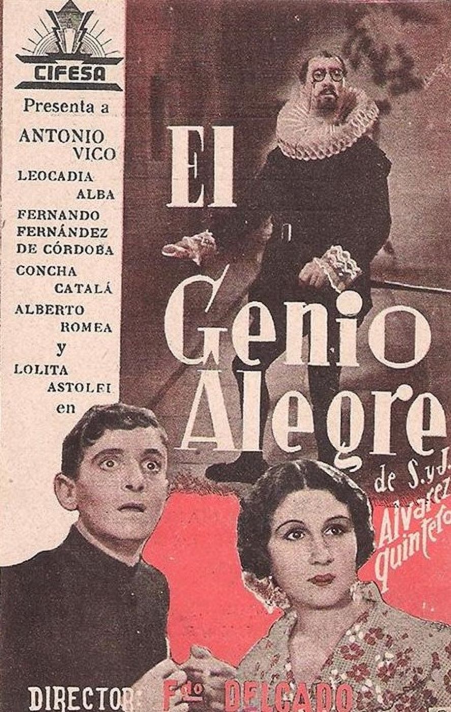 Cartel de la película 'El genio alegre'