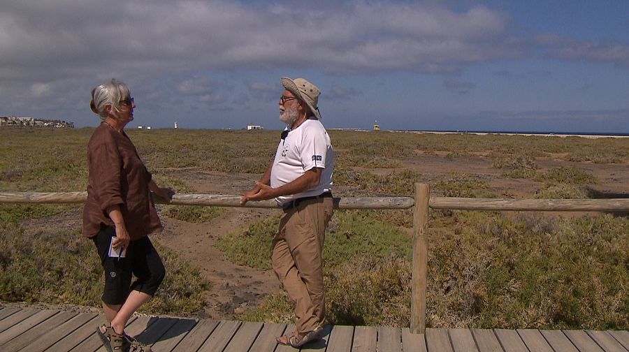 Marisol Solo Con Tony Gallardo, director de la Reserva de la Biosfera de Fuerteventura