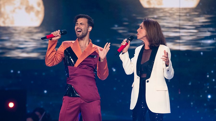 Agoney y Ana Belén en 'Dúos increíbles'