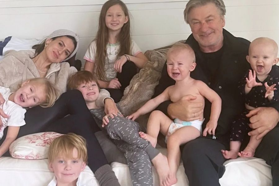 Alec Baldwin e Hilaria Thomas son padres de siete hijos