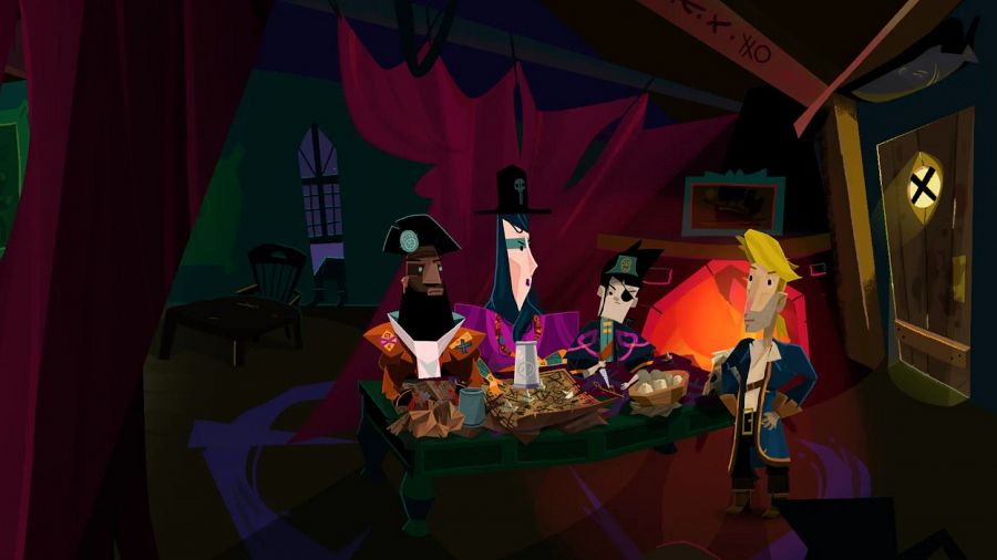 ¿Qué fue de los tres famosos piratas del Scumm Bar y qué hacen estos 'hipsters' aquí?