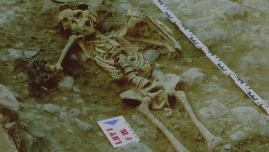 Cadáver encontrado en El yacimiento de la Hoya