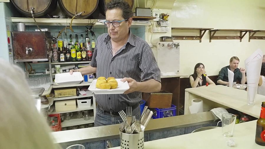 Josep María Solé, restaurador a 'La Cova Fumada'