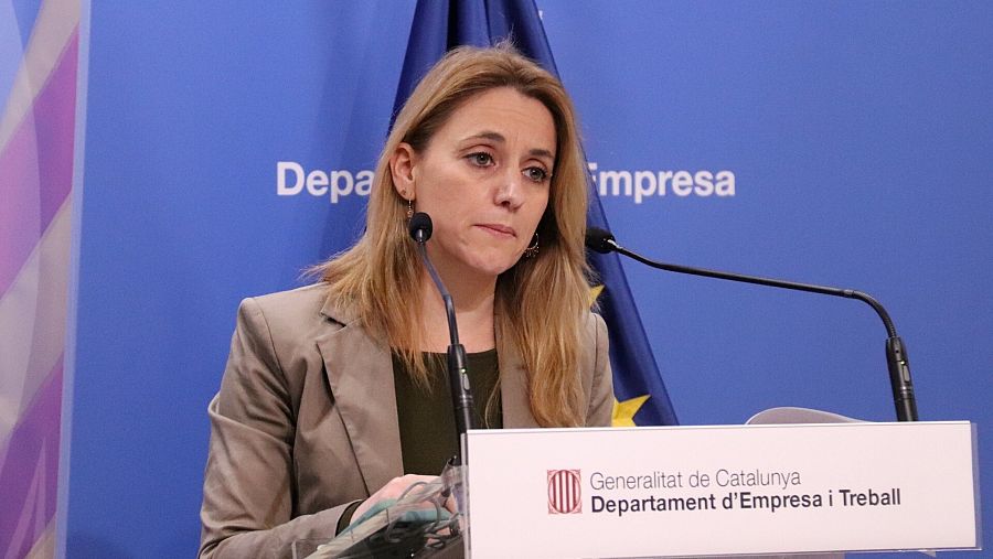 La nova consellera d'Economia i Hisenda, Natàlia Mas