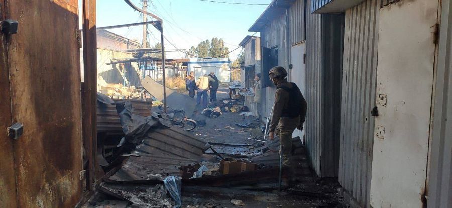 Siete muertos en el bombardeo ruso en un mercado de Avdiivka