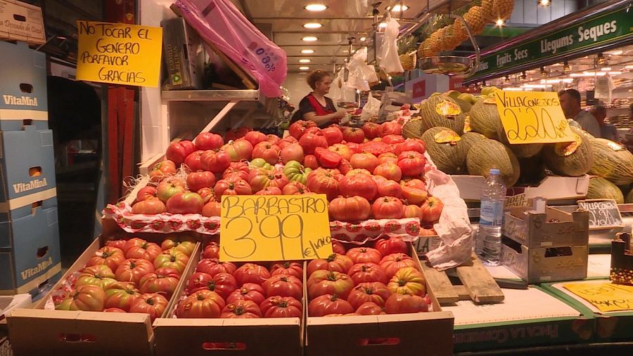 El tomate rosa de Barbastro es un tomate grande muy carnoso producido por la Asociación de Hortelanos del Alto Aragón