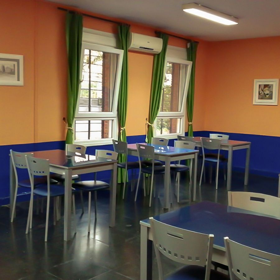 Comedor albergue Aranjuez