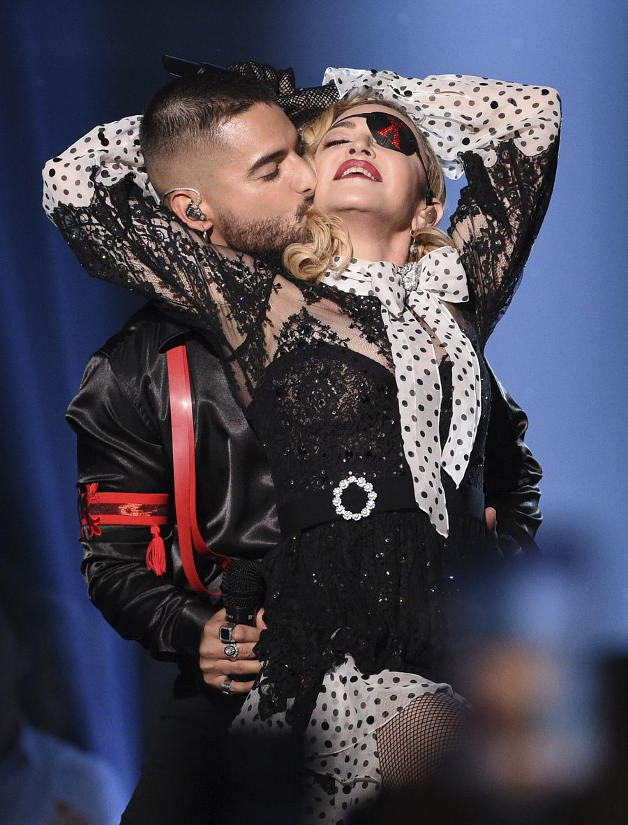 Madonna con Maluma en Medellín