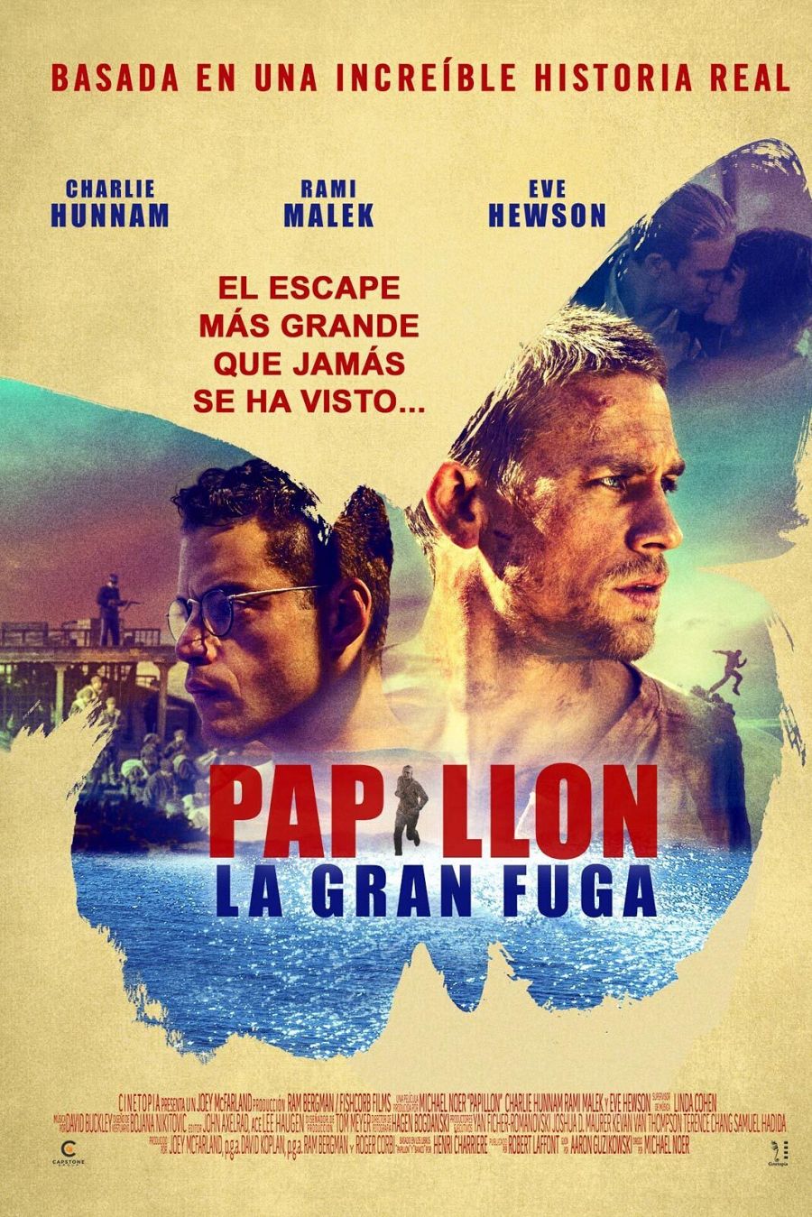 Película 'Papillon' (2017), basada en hechos reales