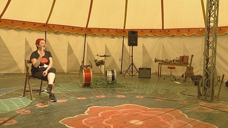 Merche Ochoa durante su entrevista para Objetivo igualdad