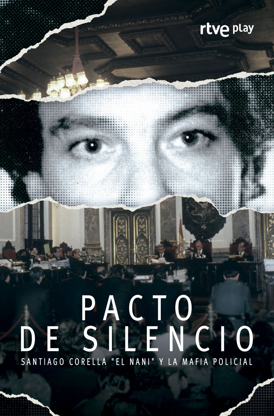 Cartel 'Pacto de Silencio', un original de RTVE Play