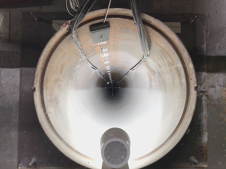 En tubos como este se almacenarán los residuos más radioactivos de Francia