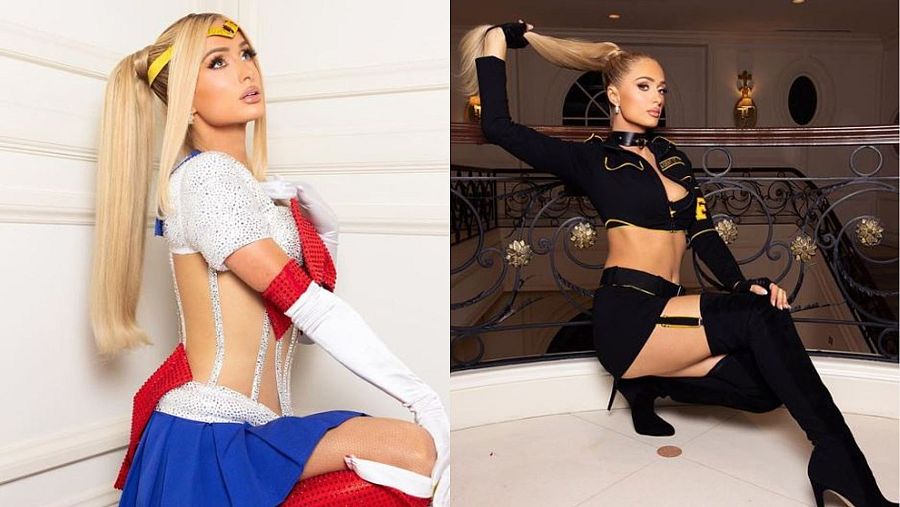 Los disfraces de Paris Hilton en Halloween
