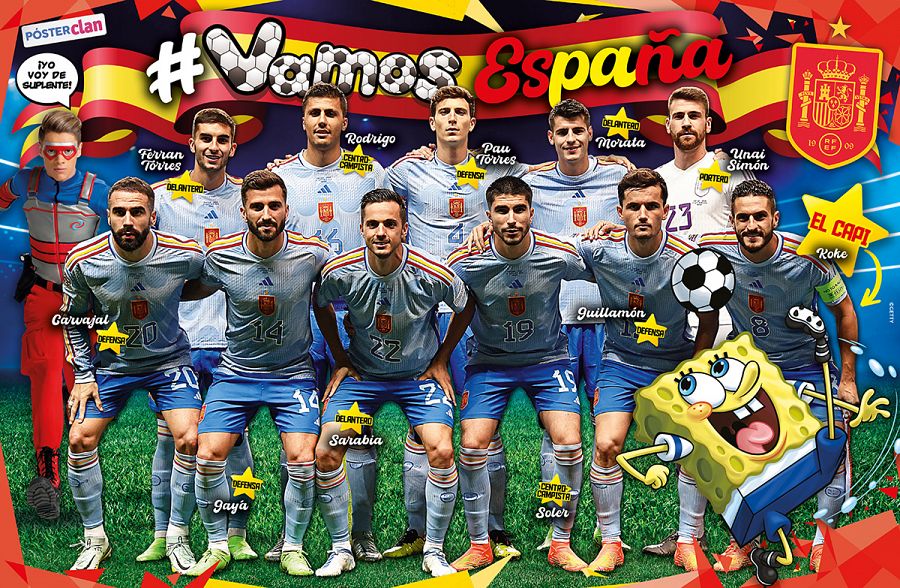 Póster de la selección de la revista Clan de noviembre 2022.