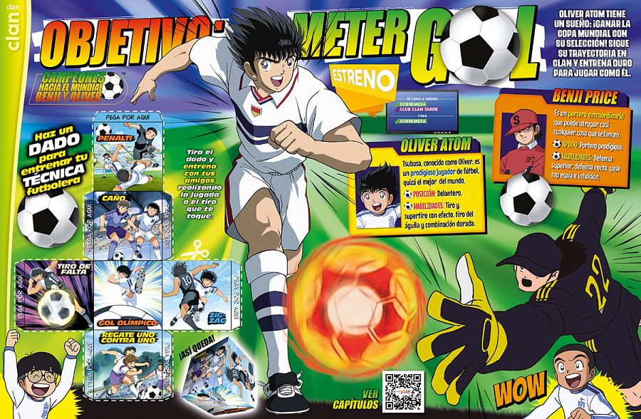 Campeones hacia el Mundial en la revista Clan noviembre 2022.