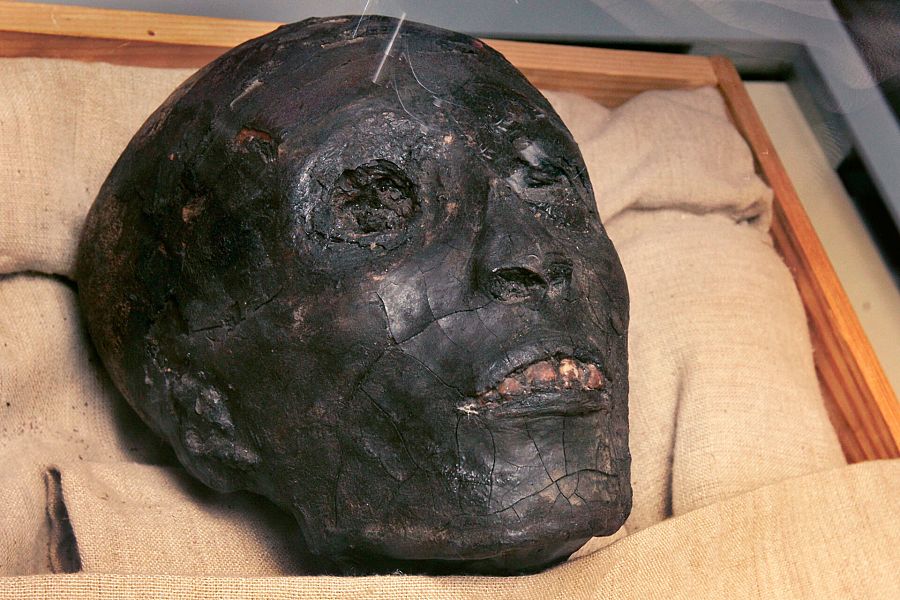La momia de Tutankamón