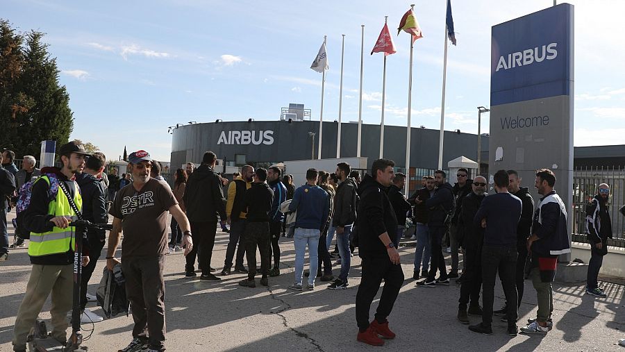 Huelga de trabajadores de Airbus: la plantilla pide una revisión salarial 