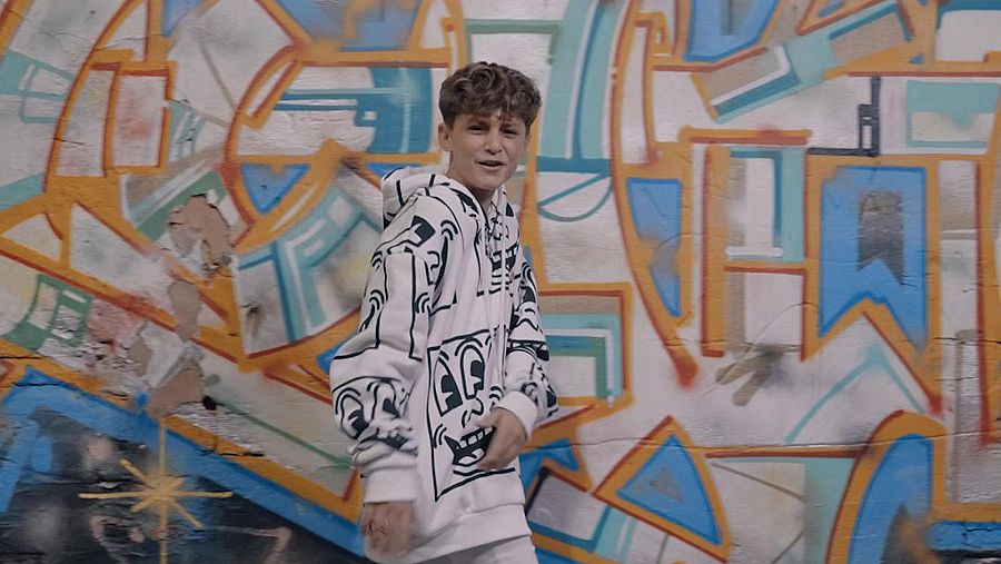 Carlos Higes, en una imagen del videoclip