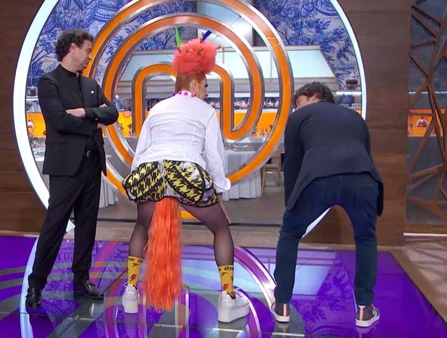 Momento culo en pompa en MasterChef Celebrity 7