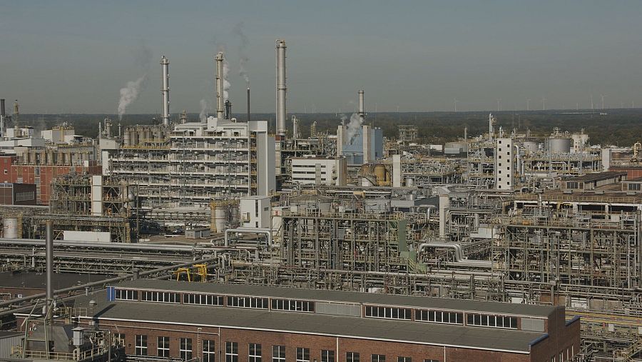 Parque químico de la empresa Evonik en la localidad de Marl.