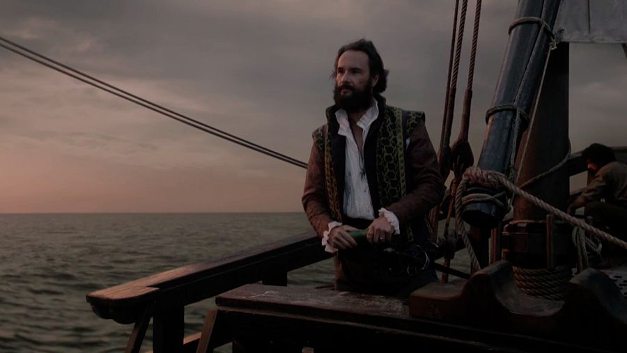 Rodrigo Santoro es Magallanes en la serie de RTVE 'Sin límites'