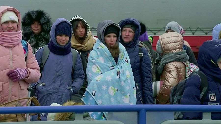 Refugiados ucranianos