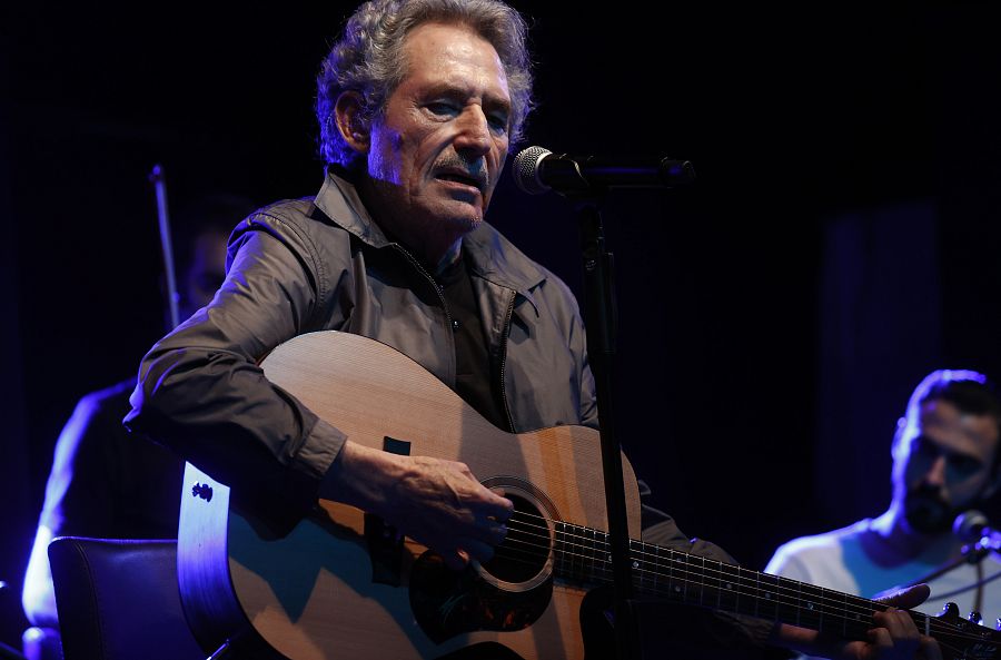 El cantante Miguel Ríos