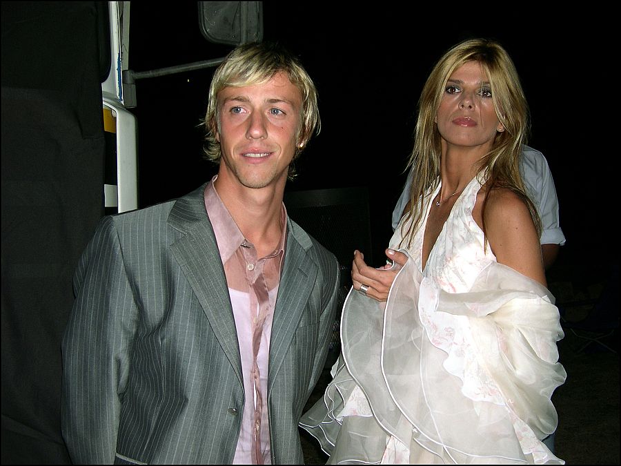 Guti y su mujer Arancha de Beniro