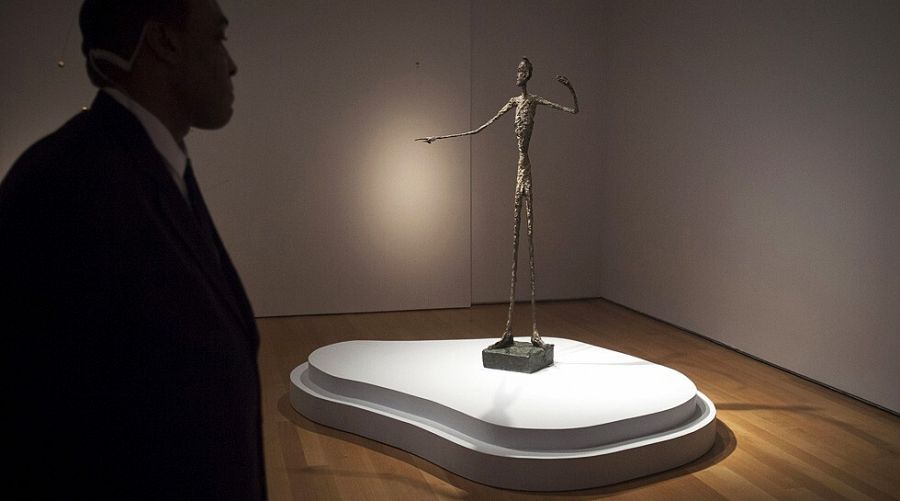 'El hombre que señala', Giacometti