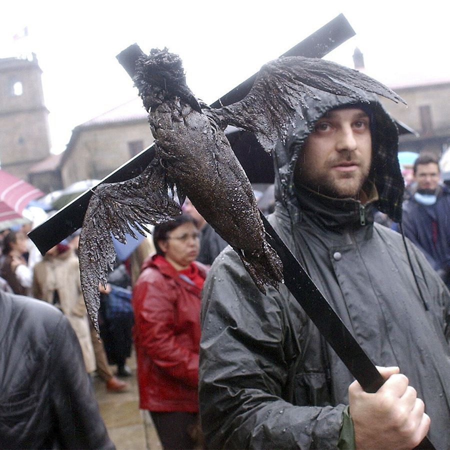 Manifestación en Santiago de Compostela