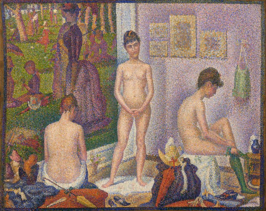 'Las modelos, conjunto' (versión pequeña), Seurat