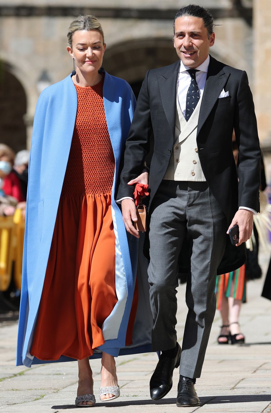 Marta Ortega y Carlos Torreta en la boda de Isabelle Junot y Álvaro Falcó