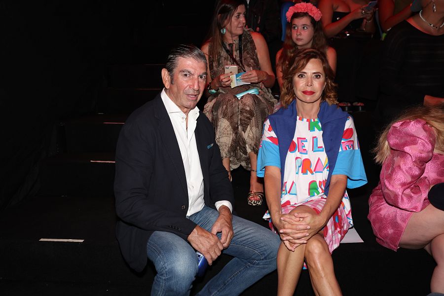 Ágatha Ruiz de la Prada y su pareja José Manuel Díaz-Patón