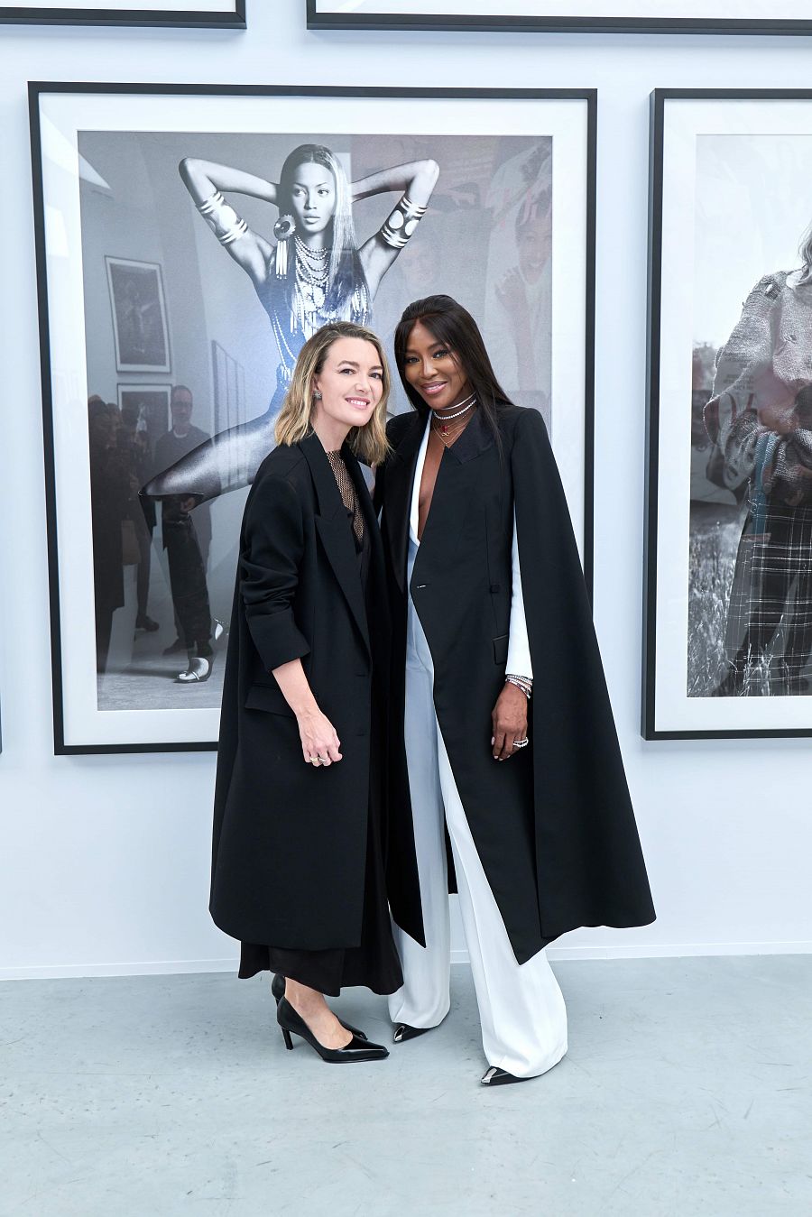 Marta Ortega y Naomi Campbell