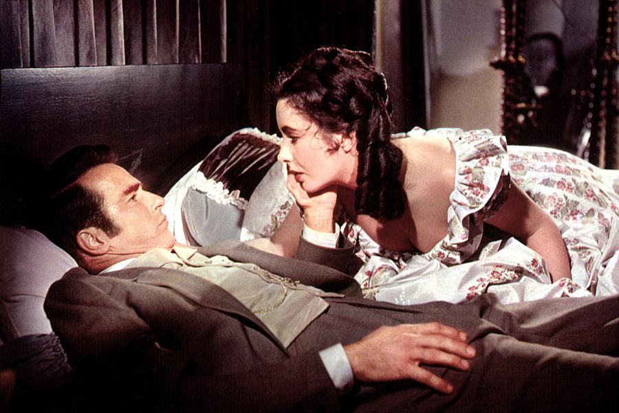 Montgomery Clift y Liz Taylor en 'El árbol de la vida' (1957)