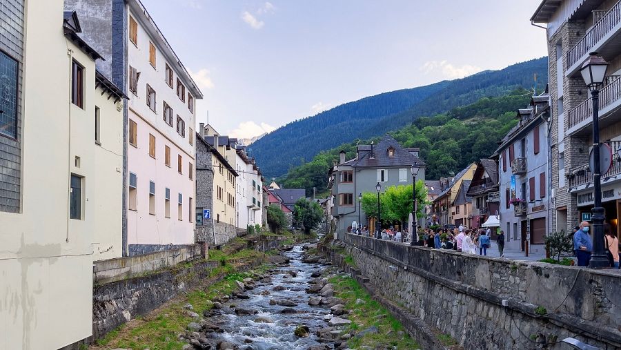 Vielha, a la Vall d'Aran