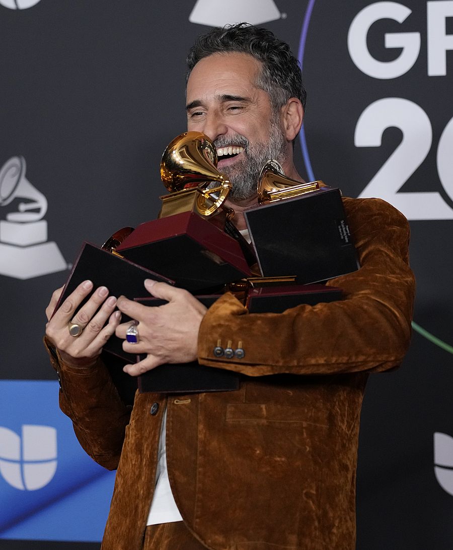 Jorge Drexler druante los Latin Grammy Awards 2022