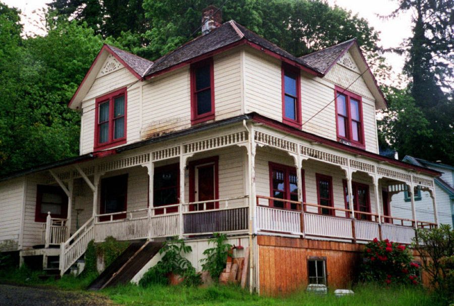 Esta fue la casa donde Steven Spierlberg grabó 'Los Goonies'. Está en Astoria (Oregón, Estados Unidos)