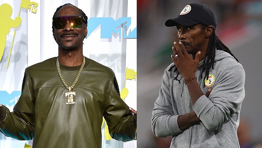 Snoop Dogg y Aliou Cissé