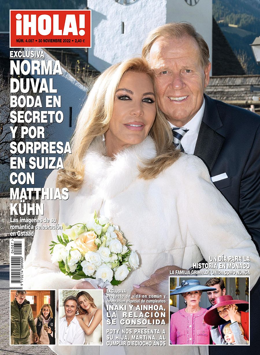 Portada de la revista ¡HOLA!, 23 de noviembre de 2022