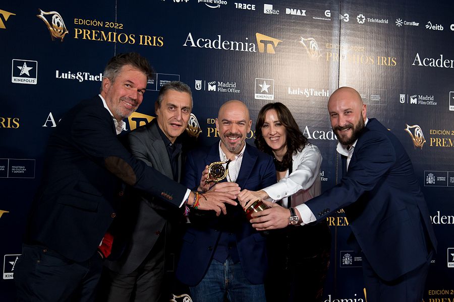 El equipo del programa 'Cámara abierta' recogió el Premio Iris del Jurado 2022.