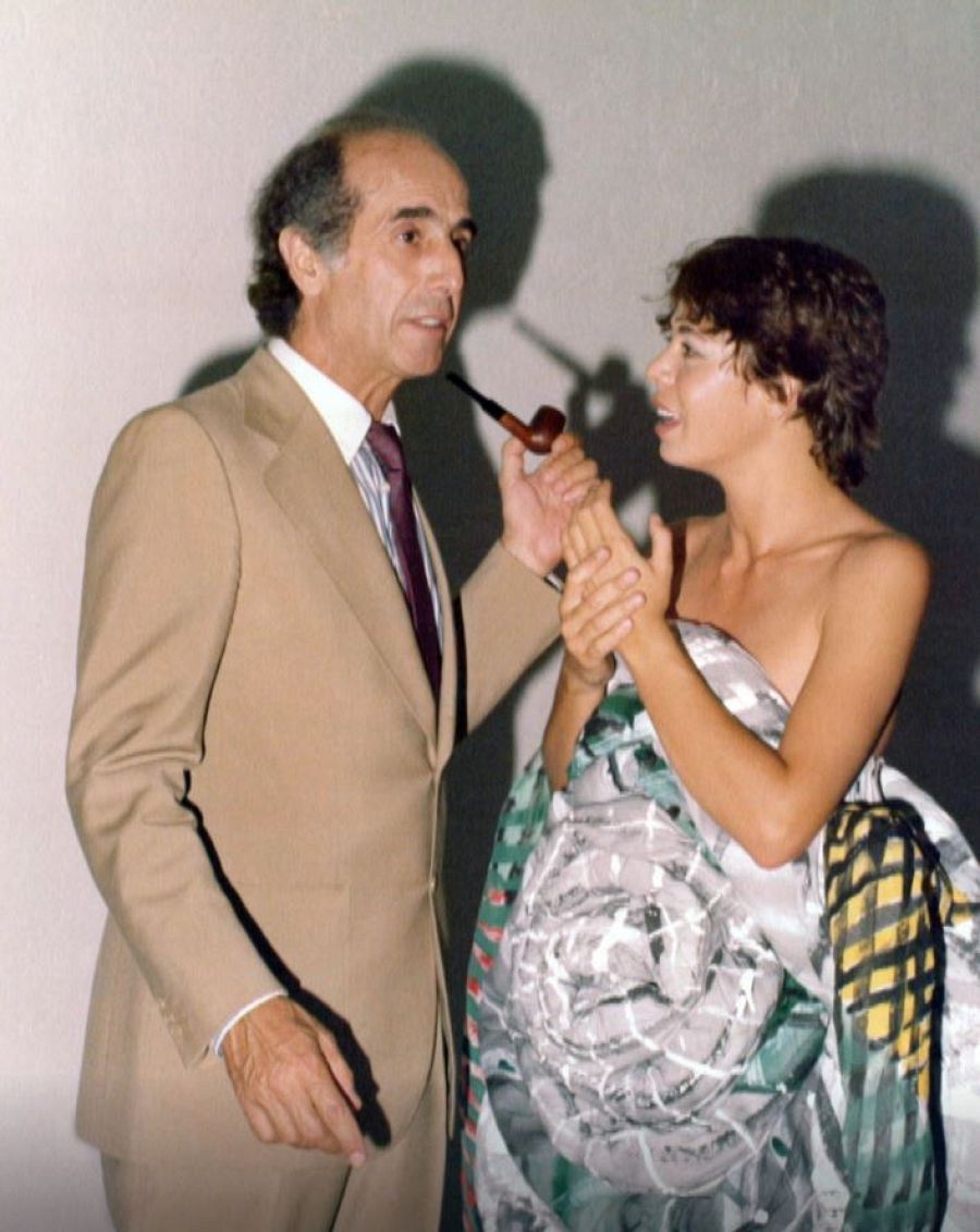 Imagen de Ágatha Ruiz de la Prada su padre Juan Manuel