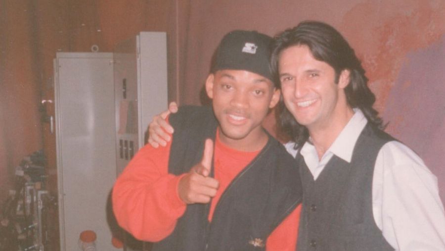 Poty y su amigo Will Smith